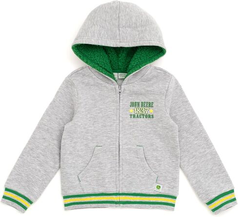 John Deere Tractor Fleece Zip Up Hoodie Toddler to Little Kid Sizes (2T - 7) in Saudi Arabia