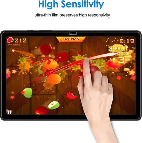 واقي شاشة JETech لجهاز Samsung Galaxy Tab A 10.1 2019 (SM-T510/T515/T517)، طبقة زجاجية مقواة in Saudi Arabia