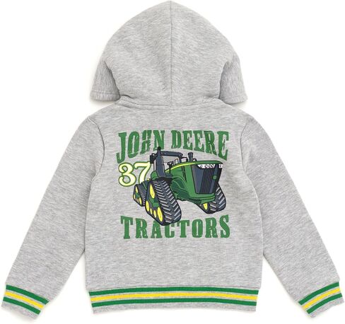 John Deere Tractor Fleece Zip Up Hoodie Toddler to Little Kid Sizes (2T - 7) in Saudi Arabia
