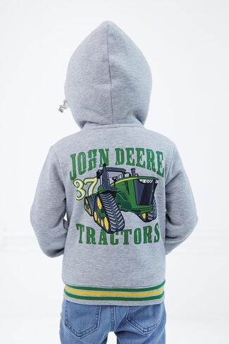 John Deere Tractor Fleece Zip Up Hoodie Toddler to Little Kid Sizes (2T - 7) in Saudi Arabia
