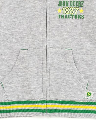 John Deere Tractor Fleece Zip Up Hoodie Toddler to Little Kid Sizes (2T - 7) in Saudi Arabia