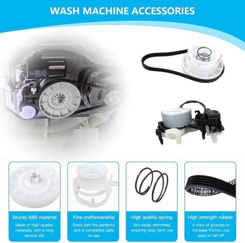 2025 تم ترقيته PS11769864 KT-155867_REV011 Actuator Washer Shift Actuator & Washer Pulley Clutch لـ May-tag Gasher MVWC565FW2 ، MVWX655DW2 in Saudi Arabia