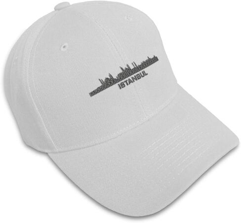 Speedy Pros Baseball Cap Istanbul City Skyline Embroidery Architecture Hats for Men & Women in Saudi Arabia