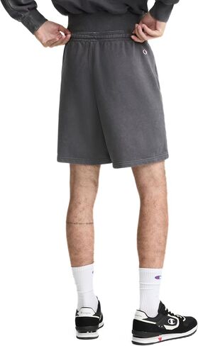 Champion Men's Vintage Wash Lightweight Fleece Shorts, 7" in Saudi Arabia