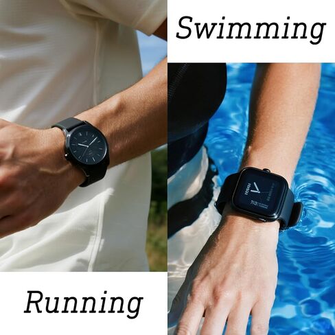 9pcs Watch Band Keepers, Silicone Watch Strap Retainer Waterproof Holder Loop Replacement Parts Clasp Ring for Smart Sport Watchers in Saudi Arabia
