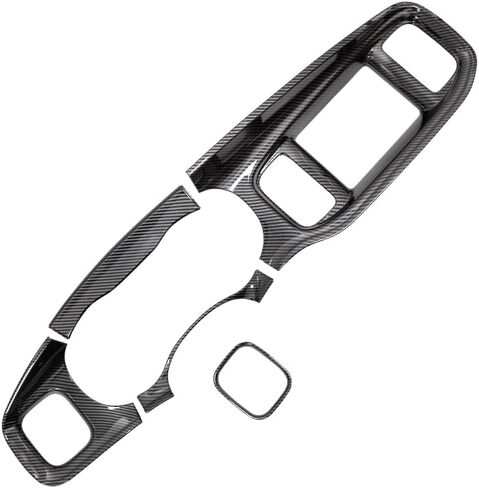 Barong for Dodge Charger 2015-2024 Center Center Center Center Dash Board Dashboard Trim （نمط ألياف الكربون） in Kuwait