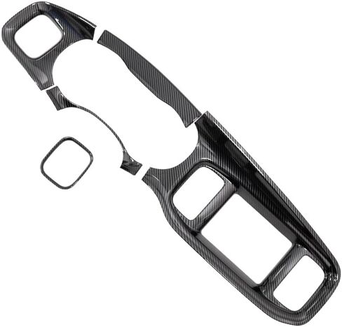 Barong for Dodge Charger 2015-2024 Center Center Center Center Dash Board Dashboard Trim （نمط ألياف الكربون） in Kuwait