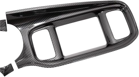 Barong for Dodge Charger 2015-2024 Center Center Center Center Dash Board Dashboard Trim （نمط ألياف الكربون） in Kuwait