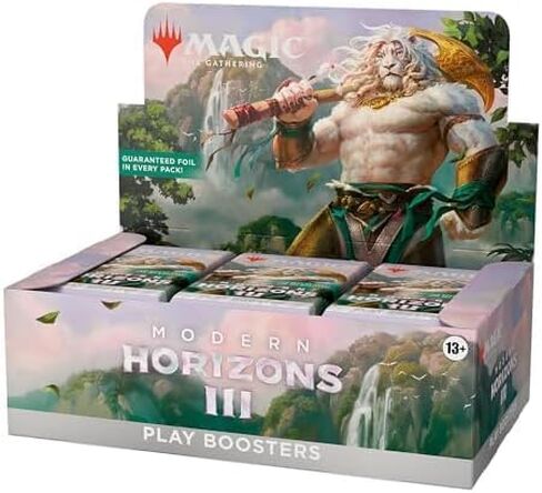 Magic: The Gathering Modern Horizons 3 Play Booster Box - 36 Packs (504 Magic Cards) in Saudi Arabia