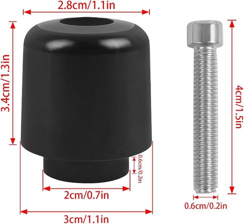 Motorcycle Handle Bar End Grips Plug Weights Hand Grips Plug Caps Replacement for Yamaha MT09 MT-09 MT 09 2021 2022 2023 MT07 MT-07 YZF-R9 2025 in Saudi Arabia