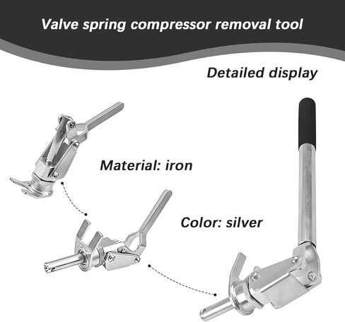 Stud Mount Valve Spring Compressor Removal Tool, OEM# 66784 Remove & Install Valve Retainers, Automotive Engine Repair Accessories, Compatible with All 3/8" & 7/16" Rocker Studs in Kuwait