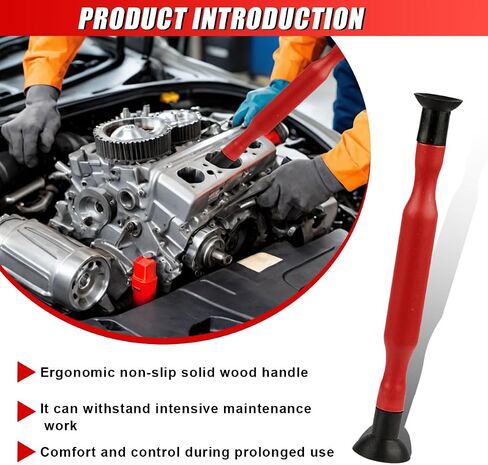 2PCS Valve Lapping Kit, Double Ended Valve Grinding Stick Tool with 8 Suction Plates in 4 Sizes, Universal Car Oil Systems Engine Maintenance and Repair Accessories in Saudi Arabia