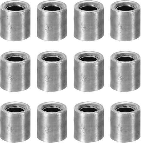 PATIKIL M4 Steel Spacers, 24 Pcs Metal Spacers Steel 4mm ID x 8mm OD x 10mm L Carbon Steel Spacer Screw Standoff Round for 1/6in or M4 Screw Bolts in Saudi Arabia
