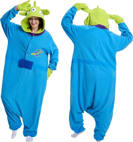 Adult Animal Onesie Pajamas,Halloween Costumes Cosplay Sleepwear for Women Man Teens in Saudi Arabia