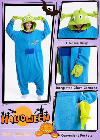 Adult Animal Onesie Pajamas,Halloween Costumes Cosplay Sleepwear for Women Man Teens in Saudi Arabia