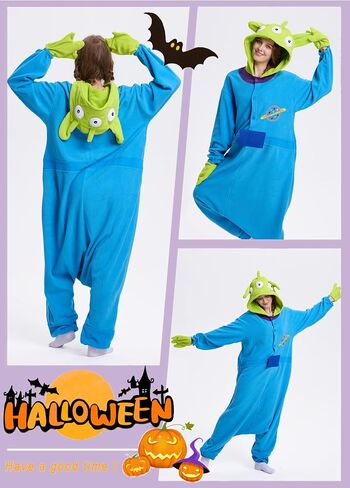 Adult Animal Onesie Pajamas,Halloween Costumes Cosplay Sleepwear for Women Man Teens in Saudi Arabia