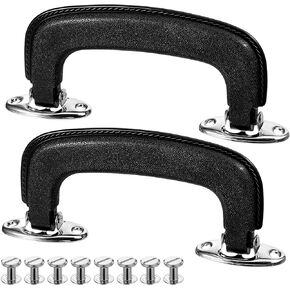 2Pcs Guitar Case Handle Luggage Handles Replacement Suitcase Handles Luggage Pull Handle Carry Luggage Handle Replacement Plastic Pull Handles for Musical Box in Saudi Arabia