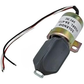 24 فولت إيقاف الوقود الملف اللولبي SA-4735-24 STOP SLENOID 1756ES-24E3ULB1S5 متوافق مع أجزاء آلات البناء من أجزاء البناء (SA-4735-24) in Kuwait