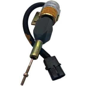 متوافق مع Komatsu 6742-01-2310 متوافق مع Cummins 3932530 Fuel Shutoff الملف اللولبي 24V متوافق مع Hyundai/Cummins R220-5 R210-3 C4BT 6BT5.9 SA6D114 S6D125E أجزاء الآلات (PC300-7) in Kuwait