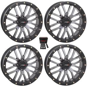 System 3 St-3 Gunmetal ATV Wheels 20 "Can-Am Commander Maverick Renegade Outlander Defender in Kuwait