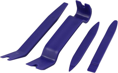 4PCS CAR Trim Removal Tool KIT Panel Door PRY Dash Interior Clip Plastic No Scratch Pry Tool Set for Car Panel and Dashboard Removal in Saudi Arabia