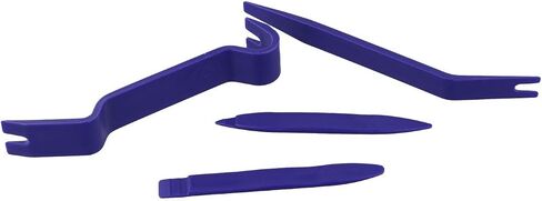 4PCS CAR Trim Removal Tool KIT Panel Door PRY Dash Interior Clip Plastic No Scratch Pry Tool Set for Car Panel and Dashboard Removal in Saudi Arabia