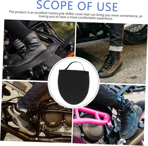 Motorcycle Gear Shift Shoe Protector Cover Non- Design for Riding and Fashionable Suitable for Outdoor Motorcycle Use in Saudi Arabia
