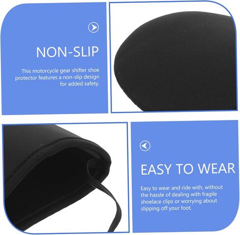 Motorcycle Gear Shift Shoe Protector Cover Non- Design for Riding and Fashionable Suitable for Outdoor Motorcycle Use in Saudi Arabia