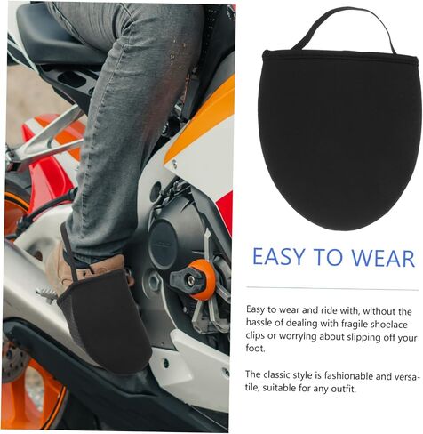 Motorcycle Gear Shift Shoe Protector Cover Non- Design for Riding and Fashionable Suitable for Outdoor Motorcycle Use in Saudi Arabia