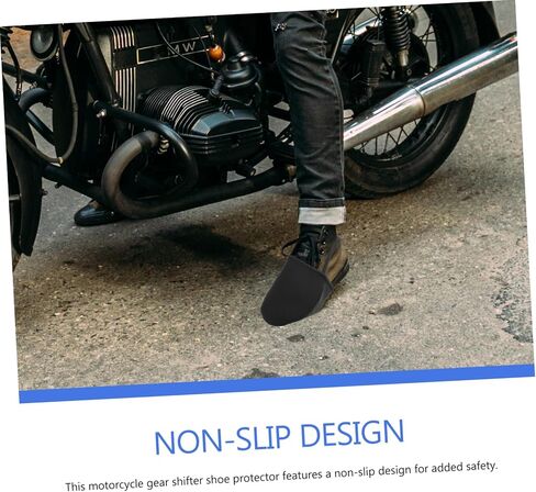 Motorcycle Gear Shift Shoe Protector Cover Non- Design for Riding and Fashionable Suitable for Outdoor Motorcycle Use in Saudi Arabia