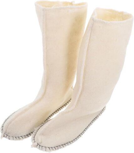 1pair Thermal Liners for Work Boots Winter Boot Insulation for Men Warm Comfortable Liners for Women Full Ankle Protection Plush Lining in Kuwait