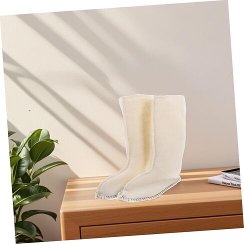 1pair Thermal Liners for Work Boots Winter Boot Insulation for Men Warm Comfortable Liners for Women Full Ankle Protection Plush Lining in Kuwait