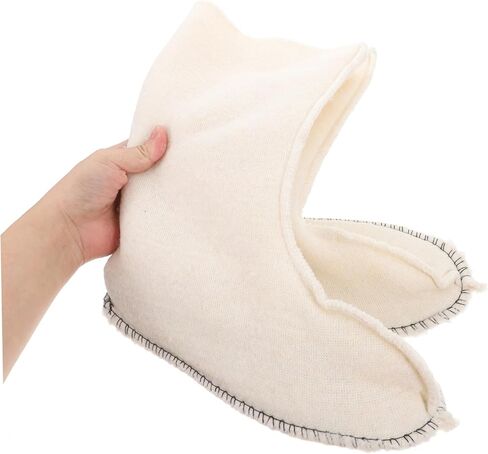 1pair Thermal Liners for Work Boots Winter Boot Insulation for Men Warm Comfortable Liners for Women Full Ankle Protection Plush Lining in Kuwait