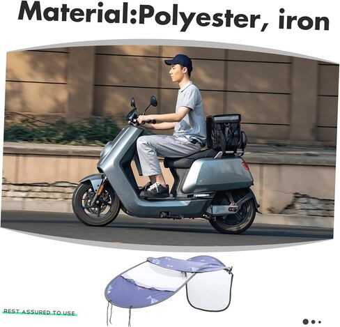 GANAZONO Universal Electric Motorcycle Canopy Waterproof Rain Cover for Motorcycles Cover Outdoor Motorbike Accessory in Saudi Arabia