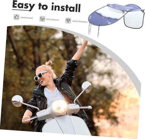 GANAZONO Universal Electric Motorcycle Canopy Waterproof Rain Cover for Motorcycles Cover Outdoor Motorbike Accessory in Saudi Arabia