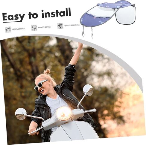 Ciieeo Universal Electric Motorcycle Rain Cover Durable Polyester Awning for Powersports in Saudi Arabia