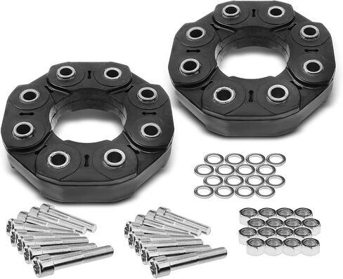 A-Premium Front and Rear Driveshaft Couplers Compatible with Mercedes-Benz C63 AMG 2008-2014 E550 E63 AMG 2007-2011 E320 S600 S63 SL55 CLS63 AMG 2-PC Set in Saudi Arabia