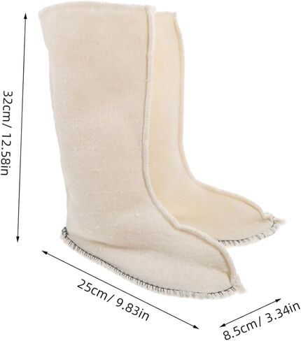 1PAIR بطانات حرارية لأحذية العمل عزل الحذاء الشتوية للرجال بطانات مريحة دافئة للنساء حماية الكاحل الكاملة بطانة أفخم in Kuwait