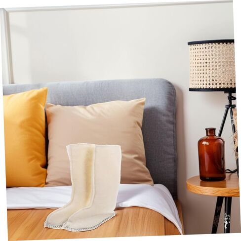 1PAIR بطانات حرارية لأحذية العمل عزل الحذاء الشتوية للرجال بطانات مريحة دافئة للنساء حماية الكاحل الكاملة بطانة أفخم in Kuwait