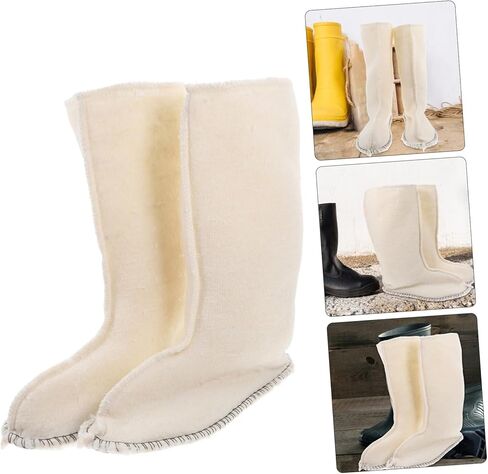 1PAIR بطانات حرارية لأحذية العمل عزل الحذاء الشتوية للرجال بطانات مريحة دافئة للنساء حماية الكاحل الكاملة بطانة أفخم in Kuwait