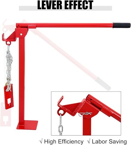 T-Post Puller Fence Post Puller - Remove T-Posts, Tree Stumps, and Cement Plugs with This Heavy-Duty Tool in Saudi Arabia
