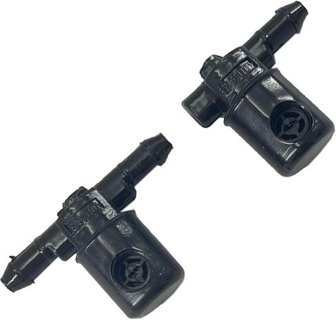 2Pcs 12782508/12782509 Front Windshield Washer Nozzles Washer Spray Jet Compatible with Astra:1998-2012 Regal 2011-2017 Insignia 2008-2017 in Saudi Arabia