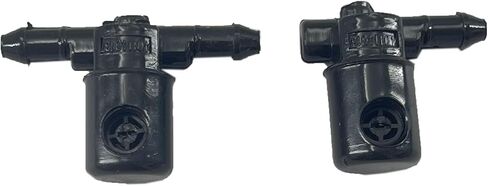 2Pcs 12782508/12782509 Front Windshield Washer Nozzles Washer Spray Jet Compatible with Astra:1998-2012 Regal 2011-2017 Insignia 2008-2017 in Saudi Arabia