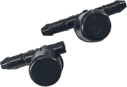 2Pcs 12782508/12782509 Front Windshield Washer Nozzles Washer Spray Jet Compatible with Astra:1998-2012 Regal 2011-2017 Insignia 2008-2017 in Saudi Arabia