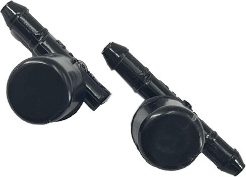 2Pcs 12782508/12782509 Front Windshield Washer Nozzles Washer Spray Jet Compatible with Astra:1998-2012 Regal 2011-2017 Insignia 2008-2017 in Saudi Arabia