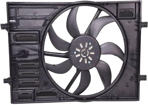 Radiator Cooling Fan Assembly for VW for GTI 2015-2018 for Golf 2015-2017 for Golf SportWagen 2015 BK0426220006 5Q0121203CB in Saudi Arabia