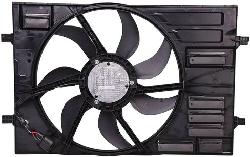 Radiator Cooling Fan Assembly for VW for GTI 2015-2018 for Golf 2015-2017 for Golf SportWagen 2015 BK0426220006 5Q0121203CB in Saudi Arabia