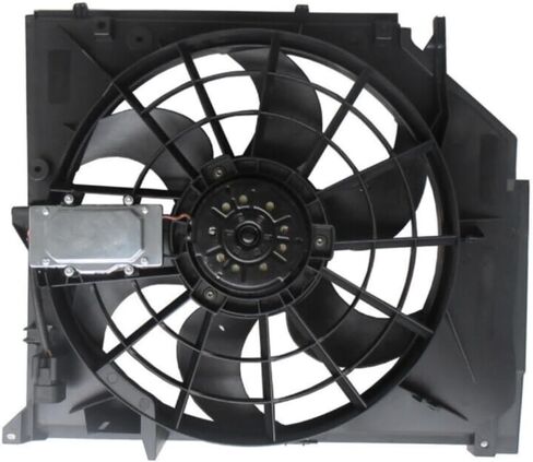 Radiator Cooling Fan Plastic Assembly E46 Cf19002 for for 320i for 323Ci for 323i for 325Ci for 325i for 325xi for 328i for 330Ci for 330i for 330xi 390W-Rated Power 3 Pins 12V in Saudi Arabia
