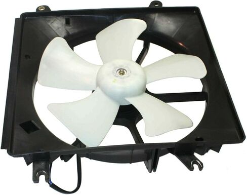 2pcs Radiator and Condenser Cooling Fan Blade A/C for Acura for Integra 1.8L 1994-2001 AC3115101 19015P72003 in Saudi Arabia