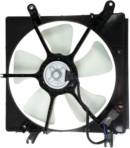 2pcs Radiator and Condenser Cooling Fan Blade A/C for Acura for Integra 1.8L 1994-2001 AC3115101 19015P72003 in Saudi Arabia